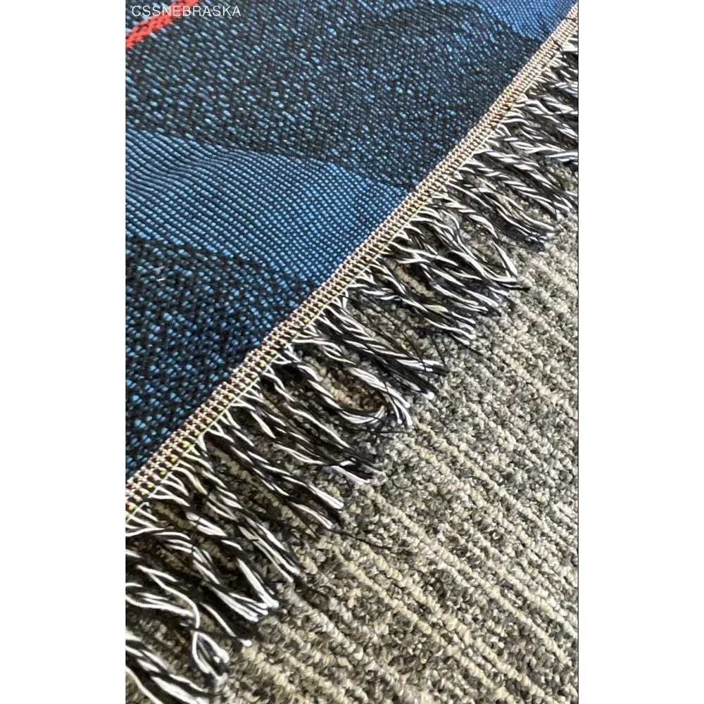 Boston Red‎ Sox 2018 World Series Champions Woven Throw Blanket Fringed Tapestry